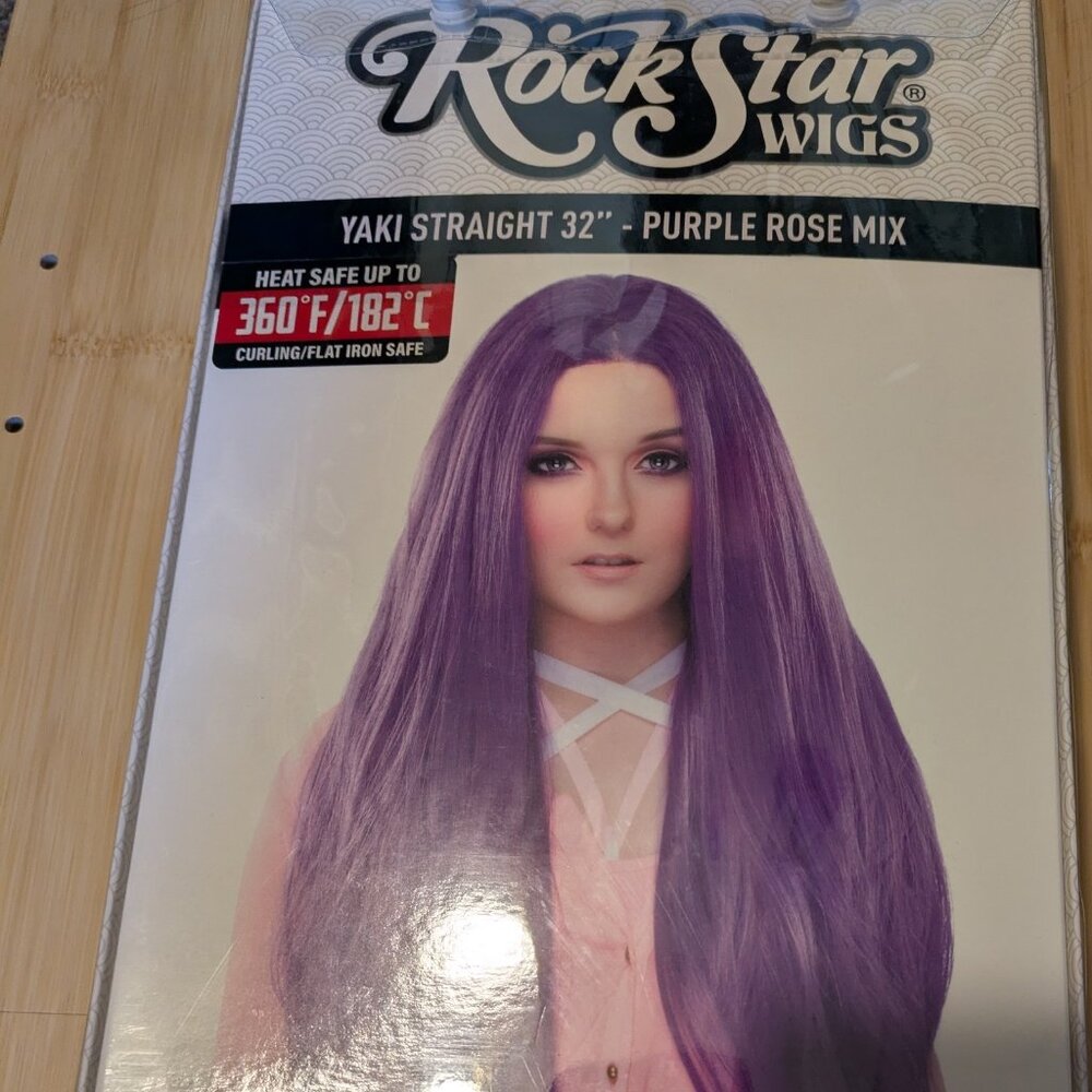 Raven wig